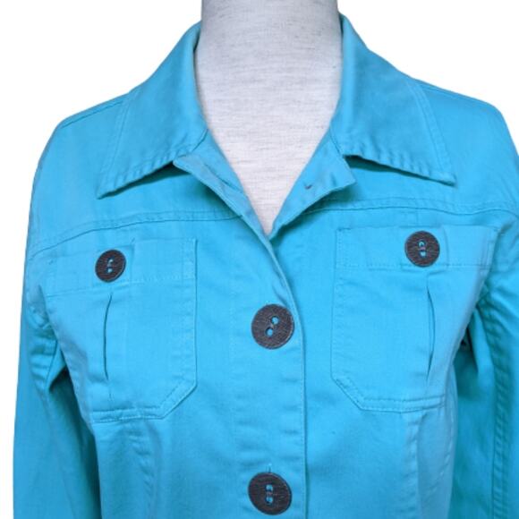 Life Style Petite Button-up Jacket - Picture 2 of 8